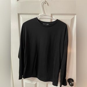 Simple Black LongSleeve Shirt